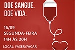 Ação de Conscientização Doe Sangue Doe Vida