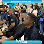 Turma do 10º período da Faculdade Sergipana - FASER, Visita Unidade de Central de Monitoração Eletrônico